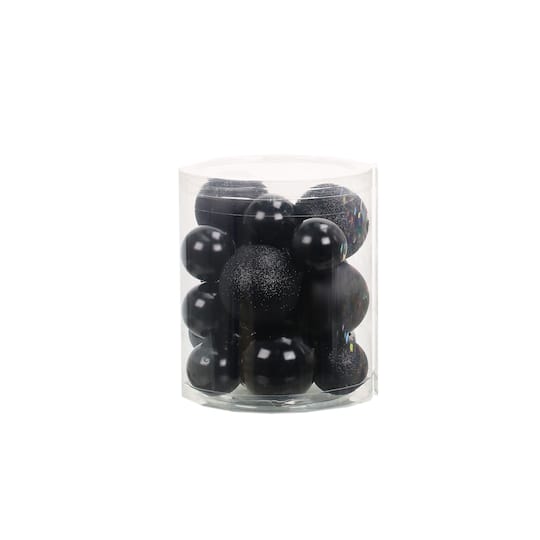 20 Pack Mixed Black Halloween Ornaments by Ashland®